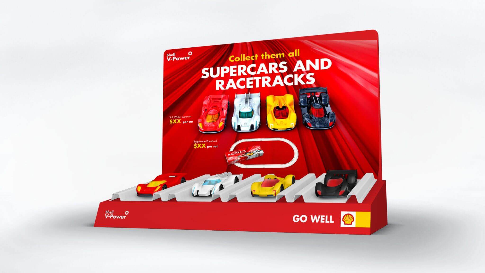 Shell saltwater cars, Let&#8217;s go racing!