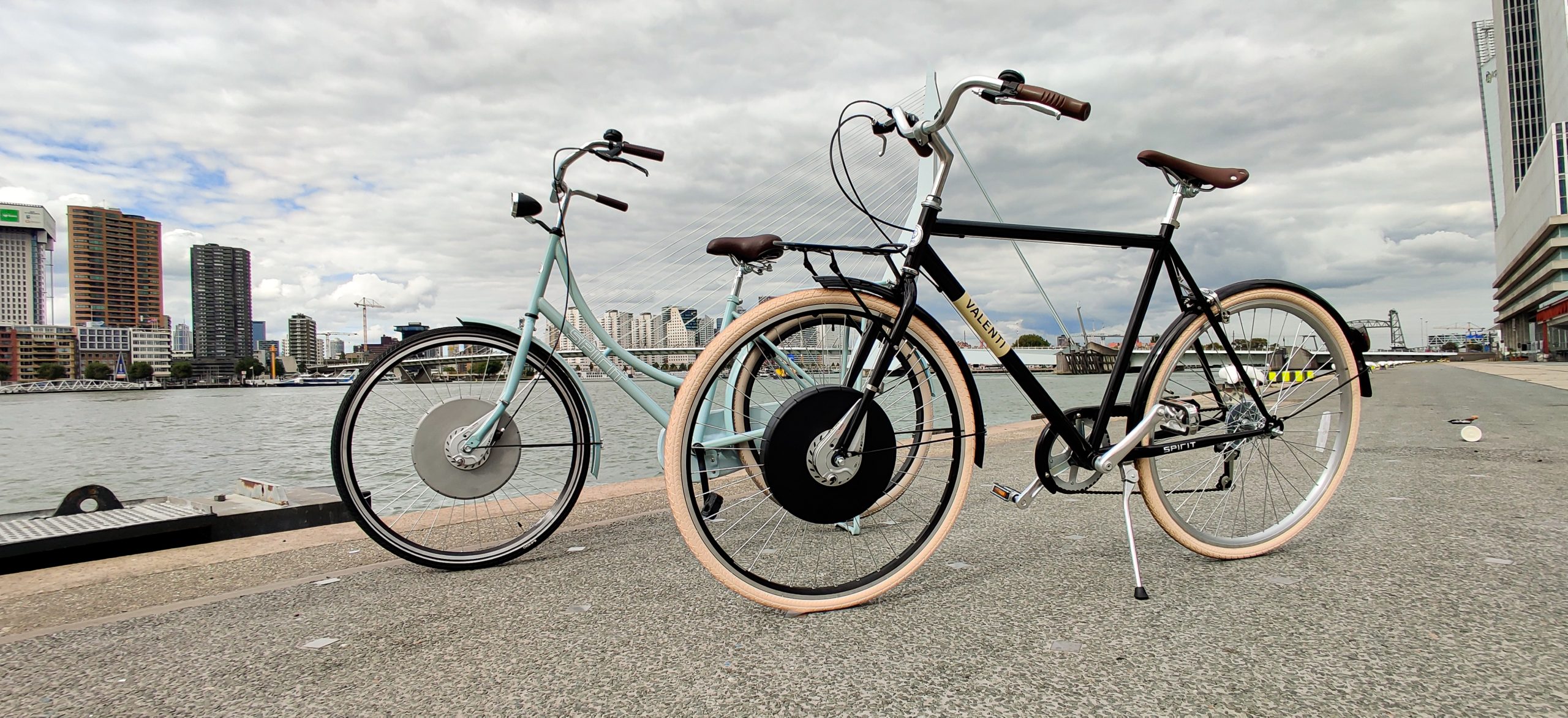 elektrisch fietswiel, Smart wheel