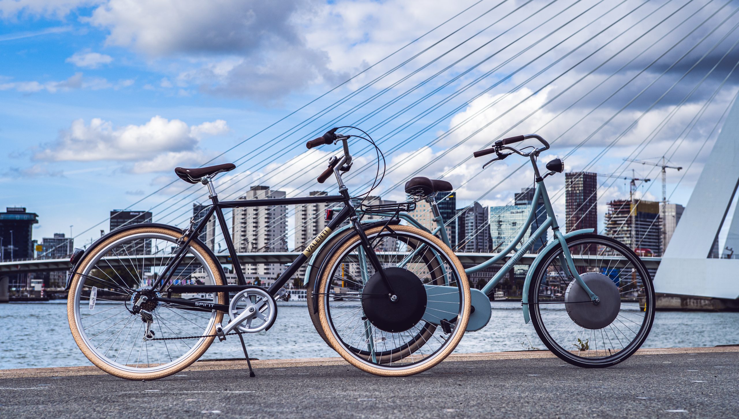 elektrisch fietswiel, Smart wheel
