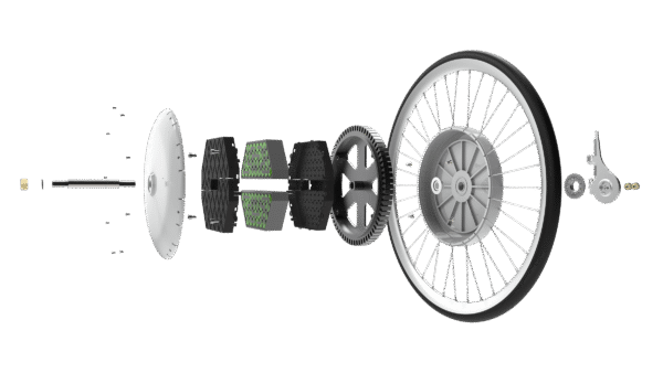 elektrisch fietswiel, Smart wheel